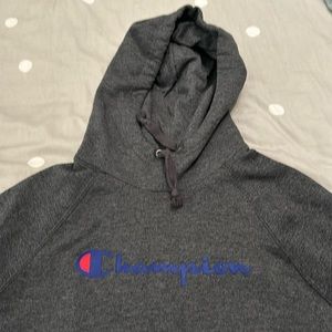 Champion grey hoodie